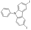 3,6-Diiodo-9-phenyl-9h-carbazole Structure,57103-21-6Structure