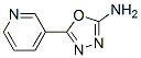 5-Pyridin-3-yl-1,3,4-oxadiazol-2-ylamine Structure,5711-73-9Structure