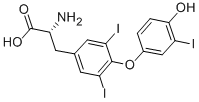 3,3,5-Triiodo-d-thyronine Structure,5714-08-9Structure