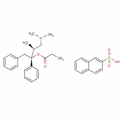 磺酸左丙氧芬結(jié)構(gòu)式_5714-90-9結(jié)構(gòu)式