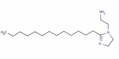 4,5-Dihydro-2-tridecyl-1h-imidazole-1-ethylamine Structure,57151-50-5Structure