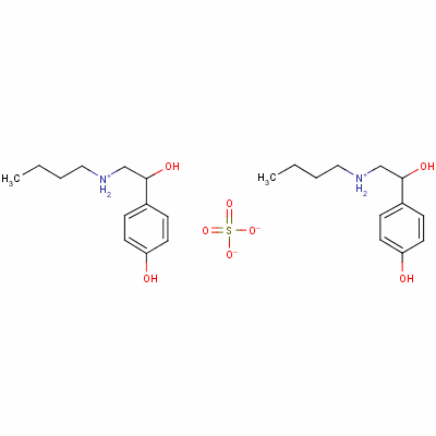 Alpha-[butylamino]methyl-p-hydroxybenzyl alcohol Structure,5716-20-1Structure