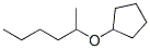 Cyclopentane, [(1-methylpentyl)oxy]-(9ci) Structure,57192-97-9Structure