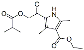 (9ci)-2,4-二甲基-5-[(2-甲基-1-氧代丙氧基)乙?；鵠-1H-吡咯-3-羧酸乙酯結(jié)構(gòu)式_571922-51-5結(jié)構(gòu)式