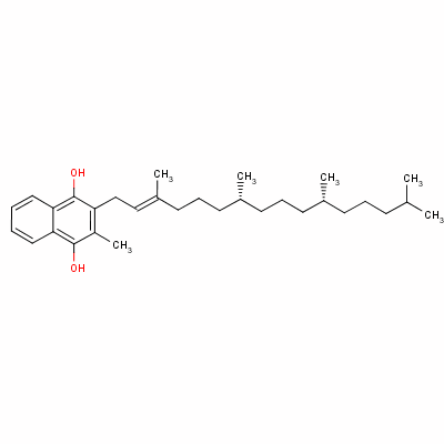 Dihydrovitamin k1 Structure,572-96-3Structure