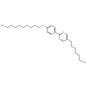 2-[4-(Decyloxy)-phenyl ]-5-heptylpyrimidine Structure,57202-41-2Structure