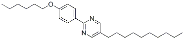 5-Decyl-2-[4-(hexyloxy)-phenyl ]-pyrimidine Structure,57202-60-5Structure