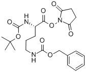 Boc-orn(z)-osu Structure,57225-25-9Structure