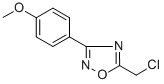 5-(Chloromethyl)-3-(4-methoxyphenyl)-1,2,4-oxadiazole Structure,57238-76-3Structure