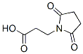 3-(2,5-Dioxopyrrolidin-1-yl)propanoic acid Structure,5724-76-5Structure