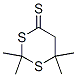 2,2,6,6-Tetramethyl-1,3-dithiane-4-thione Structure,57274-32-5Structure