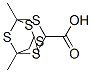 3,5,7-Trimethyl-2,4,6,8,9-pentathiaadamantane-1-carboxylic acid Structure,57274-34-7Structure