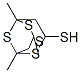 3,5,7-Trimethyl-2,4,6,8-tetrathiaadamantane-1-thiol Structure,57274-35-8Structure