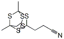 3,5,7-Trimethyl-2,4,6,8,9-pentathiaadamantane-1-propiononitrile Structure,57274-40-5Structure