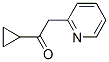 1-環(huán)丙基-2-(2-吡啶)-乙酮結(jié)構(gòu)式_57276-32-1結(jié)構(gòu)式