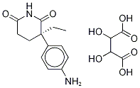 S-(-)-氨基格魯米特 D-酒石酸結(jié)構(gòu)式_57288-04-7結(jié)構(gòu)式