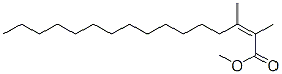 Methyl (2z)-2,3-dimethyl-2-hexadecenoate Structure,57289-46-0Structure