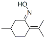 5-Methyl-2-(1-methylethylidene)cyclohexan-1-one oxime Structure,57291-09-5Structure