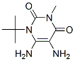 (9ci)-5,6-二氨基-1-(1,1-二甲基乙基)-3-甲基-2,4(1H,3h)-嘧啶二酮結(jié)構(gòu)式_572922-76-0結(jié)構(gòu)式