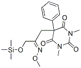 5-[2-(Methoxyimino)-3-(trimethylsiloxy)propyl ]-1,3-dimethyl-5-phenylpyrimidine-2,4,6(1h,3h,5h)-trione Structure,57305-03-0Structure