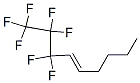 1,1,1,2,2,3,3-Heptafluoro-4-nonene trans Structure,57325-40-3Structure