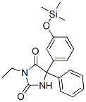 3-Ethyl-5-phenyl-5-[3-(trimethylsiloxy)phenyl ]-2,4-imidazolidinedione Structure,57326-24-6Structure