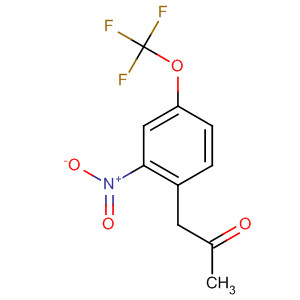 1-(2-Nitro-4-trifluoromethoxyphenyl)propan-2-one Structure,57330-59-3Structure