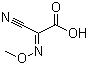 Cyano(methoxyimino)acetic acid Structure,57336-69-3Structure