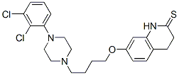 2(1H)-Quinolinethione, 7-[4-[4-(2,3-dichlorophenyl)-1-piperazinyl]butoxy]-3,4-dihydro- Structure,573691-04-0Structure