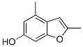 6-Benzofuranol ,2,4-dimethyl- Structure,57371-25-2Structure