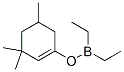 Diethyl [(3,3,5-trimethyl-1-cyclohexenyl)oxy]borane Structure,57387-76-5Structure