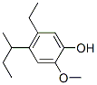 Phenol ,5-ethyl-2-methoxy-4-(1-methylpropyl)-(9ci) Structure,573978-79-7Structure