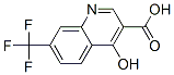 4-Hydroxy-7-trifluoromethyl-3-quinolinecarboxylic acid Structure,574-92-5Structure