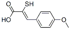 3-(4-Methoxyphenyl)-2-sulfanyl-prop-2-enoic acid Structure,5740-35-2Structure