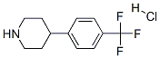 4-[4-(Trifluoromethyl)phenyl]piperidine HCl Structure,574008-73-4Structure