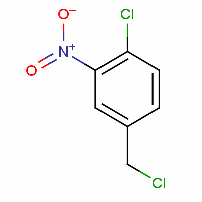 1-Chloro-4-(chloromethyl)-2-nitrobenzene Structure,57403-35-7Structure