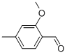 2-Methoxy-4-methyl-benzaldehyde Structure,57415-35-7Structure