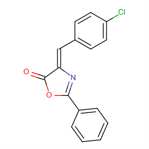 (Z)-4-(4-chlorobenzylidene)-2-phenyloxazol-5(4h)-one Structure,57427-77-7Structure