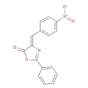 (Z)-4-(4-nitrobenzylidene)-2-phenyloxazol-5(4h)-one Structure,57427-80-2Structure