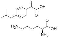 消旋布洛芬賴氨酸鹽結(jié)構(gòu)式_57469-76-8結(jié)構(gòu)式