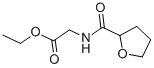 [(Tetrahydro-furan-2-carbonyl)-amino]-acetic acid ethyl ester Structure,574719-90-7Structure