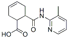 3-Cyclohexene-1-carboxylicacid,6-[[(3-methyl-2-pyridinyl)amino]carbonyl ]- Structure,574722-92-2Structure