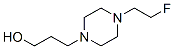 1-Piperazinepropanol ,4-(2-fluoroethyl)-(9ci) Structure,574745-95-2Structure