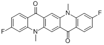 3,10-Difluoro-5,12-dimethyl-5,12-dihydroquino2,3-bacridine-7,14-dione Structure,574749-25-0Structure