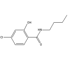 丁氯柳胺結構式_575-74-6結構式