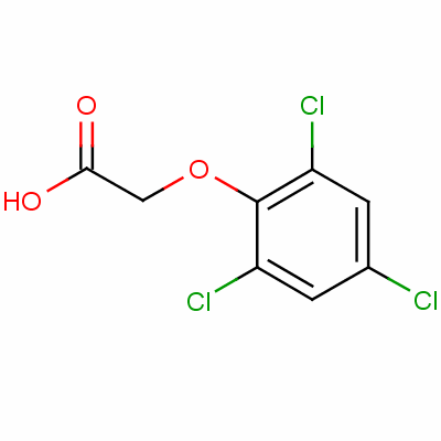 2,4,6-三氯苯氧基乙酸結(jié)構(gòu)式_575-89-3結(jié)構(gòu)式