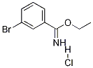 Ethyl 3-bromobenzenecarboximidoate hydrochloride Structure,57508-63-1Structure