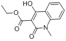 1,2-Dihydro-4-hydroxy-1-methyl-2-oxo-3-quinolinecarboxylic acid ethyl ester Structure,57513-54-9Structure