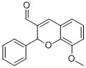 2H-1-benzopyran-3-carboxaldehyde,8-methoxy-2-phenyl- Structure,57543-50-7Structure