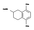 2-(Methylamino)-5,8-dimethoxy-1,2,3,4-tetrahydronaphthalene Structure,57547-37-2Structure